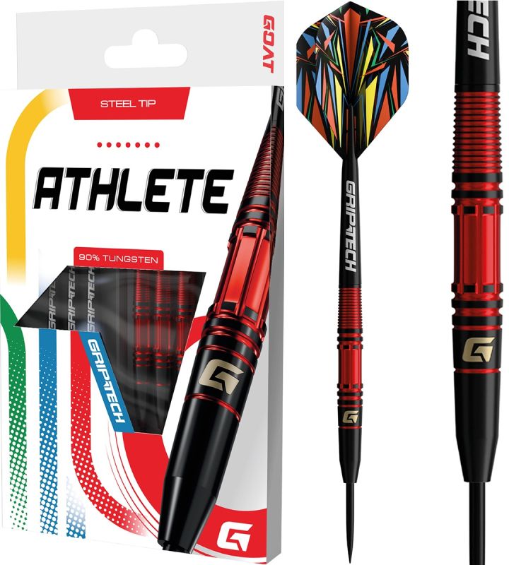 GOAT Athlete Red 90% Steeldarts 23,5 Gramm Steeldarts