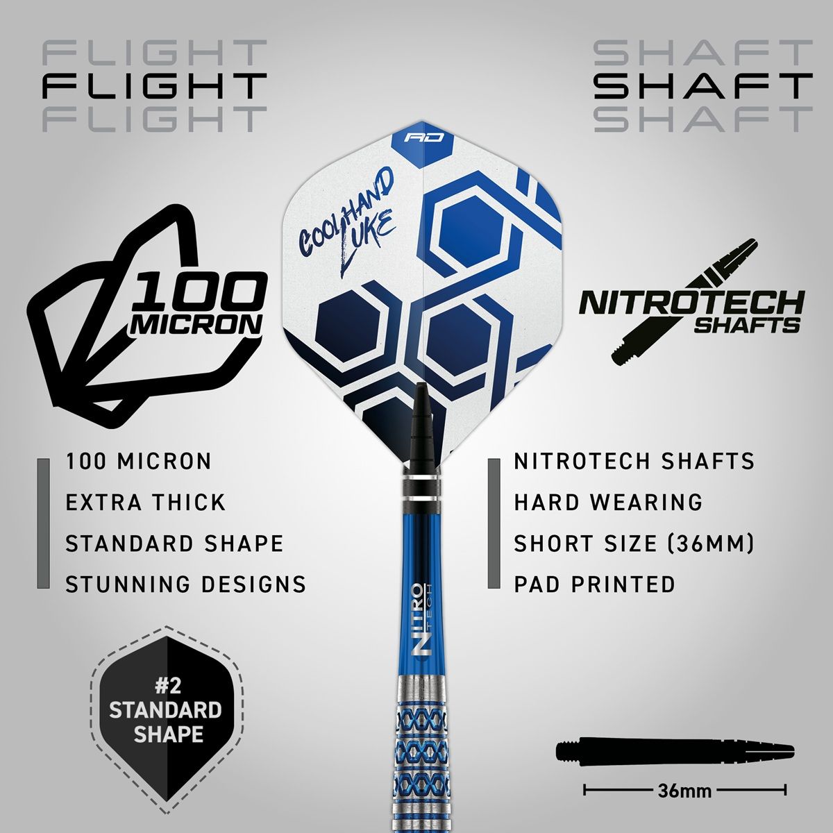 Reddragon Luke Humphries TX5 90% Steeldarts 23/25 Gramm Steeldarts