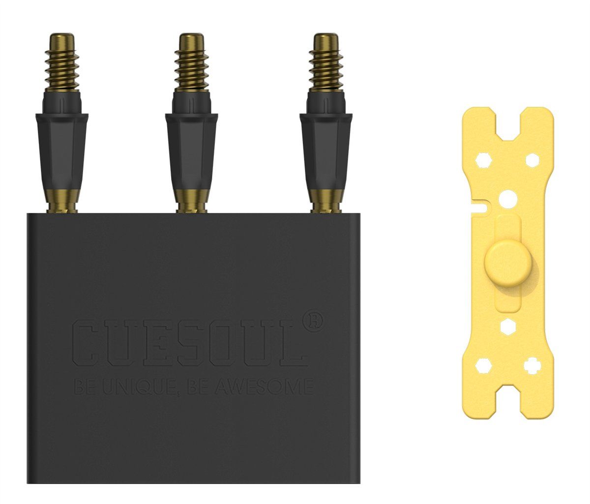 Cuesoul OTO Wechsel Spitzen Conversion Points Slash Cut Gun Grey No.5 Schraubspitzen Tips