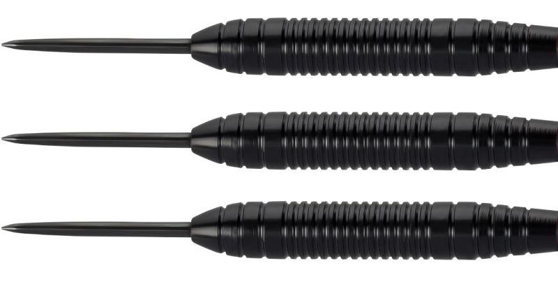 Steeldart Barrel schwarz eloxiert Gewicht 20g Länge: 52mm Steeldarts