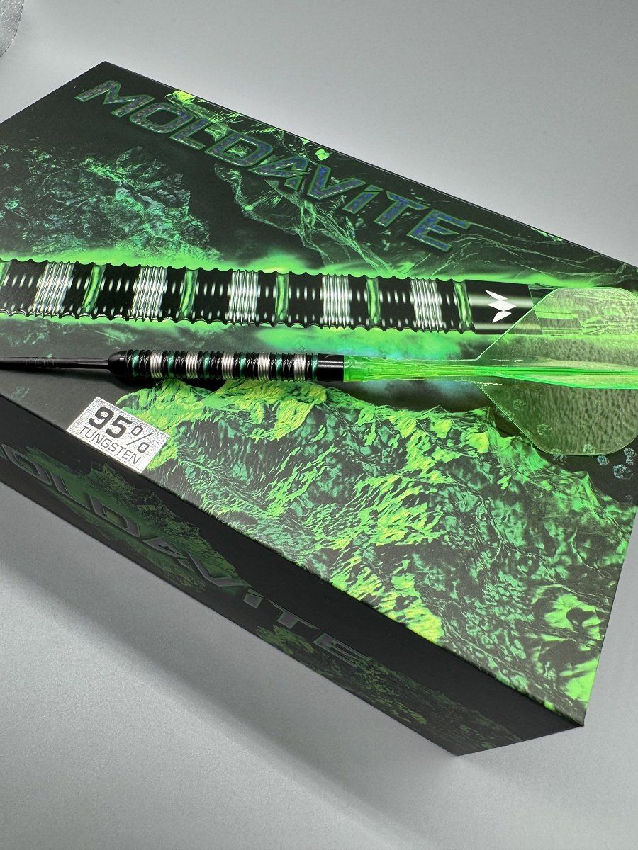 Mission Moldavite Black & Green 95% Steeldarts 23 Gramm Steeldarts