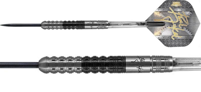Bull's Pavel Jirkal 90% Black Titanium Steel Dart Pfeile 23/25 Gramm Steeldarts