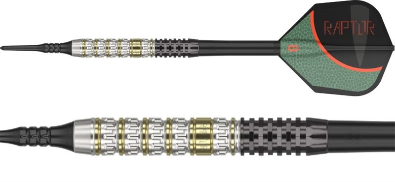 Target George Nishitani Raptor Gen3 G3 90% 2BA Softdarts 18 Gramm Softdarts