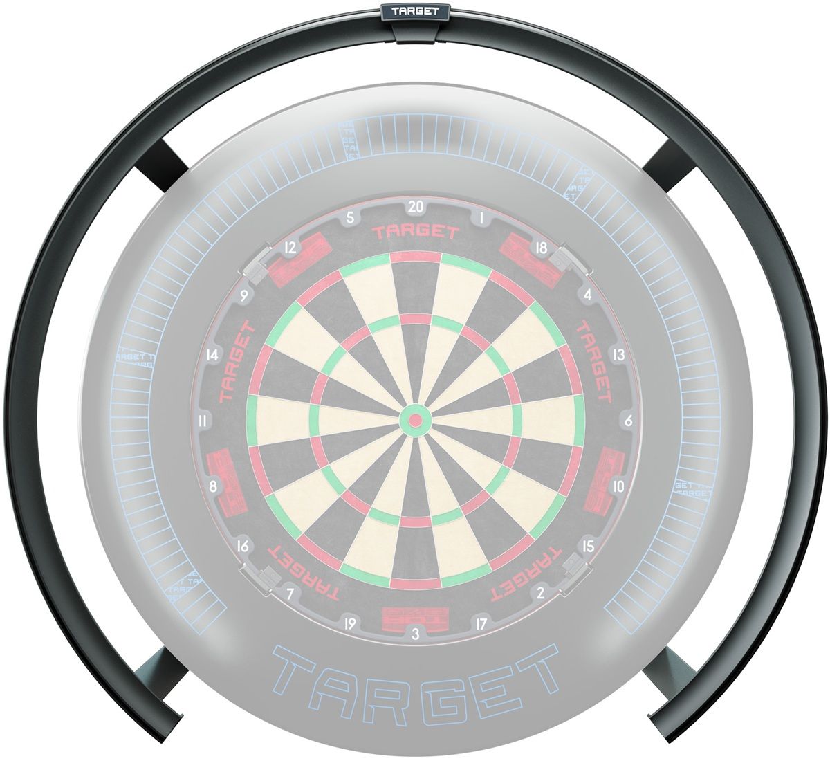 Target Corona Vision 2 Lighting System für Dartboards Dartscheiben Boardzubehör