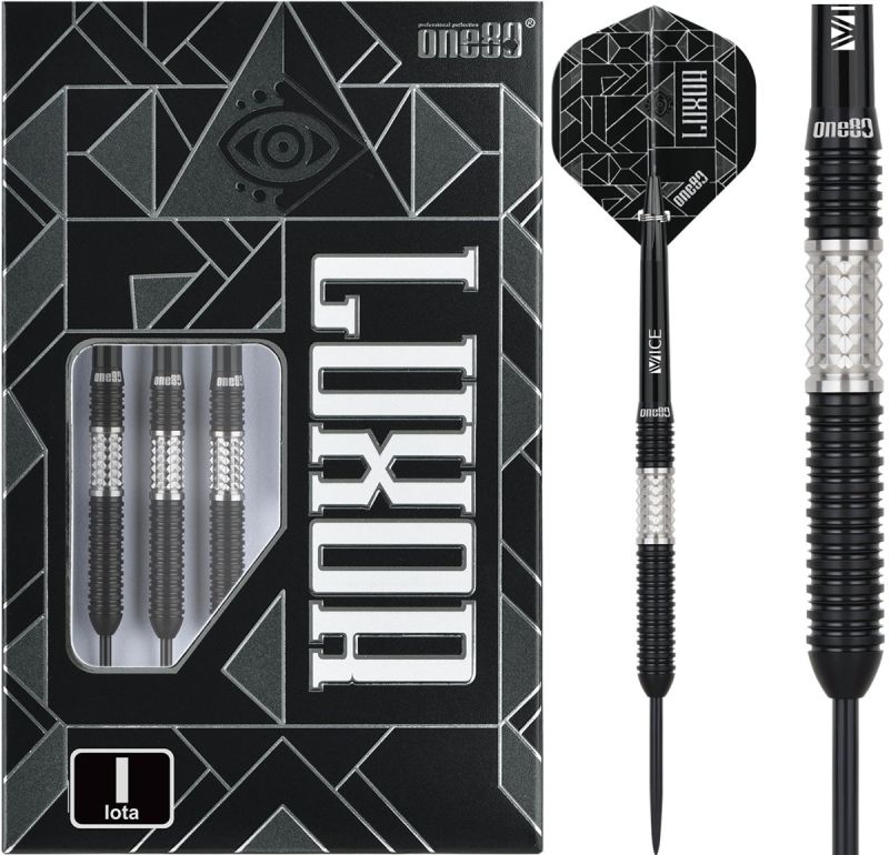 ONE80 Luxor II Iota Steeldarts 22/24/26 Gramm Steeldarts
