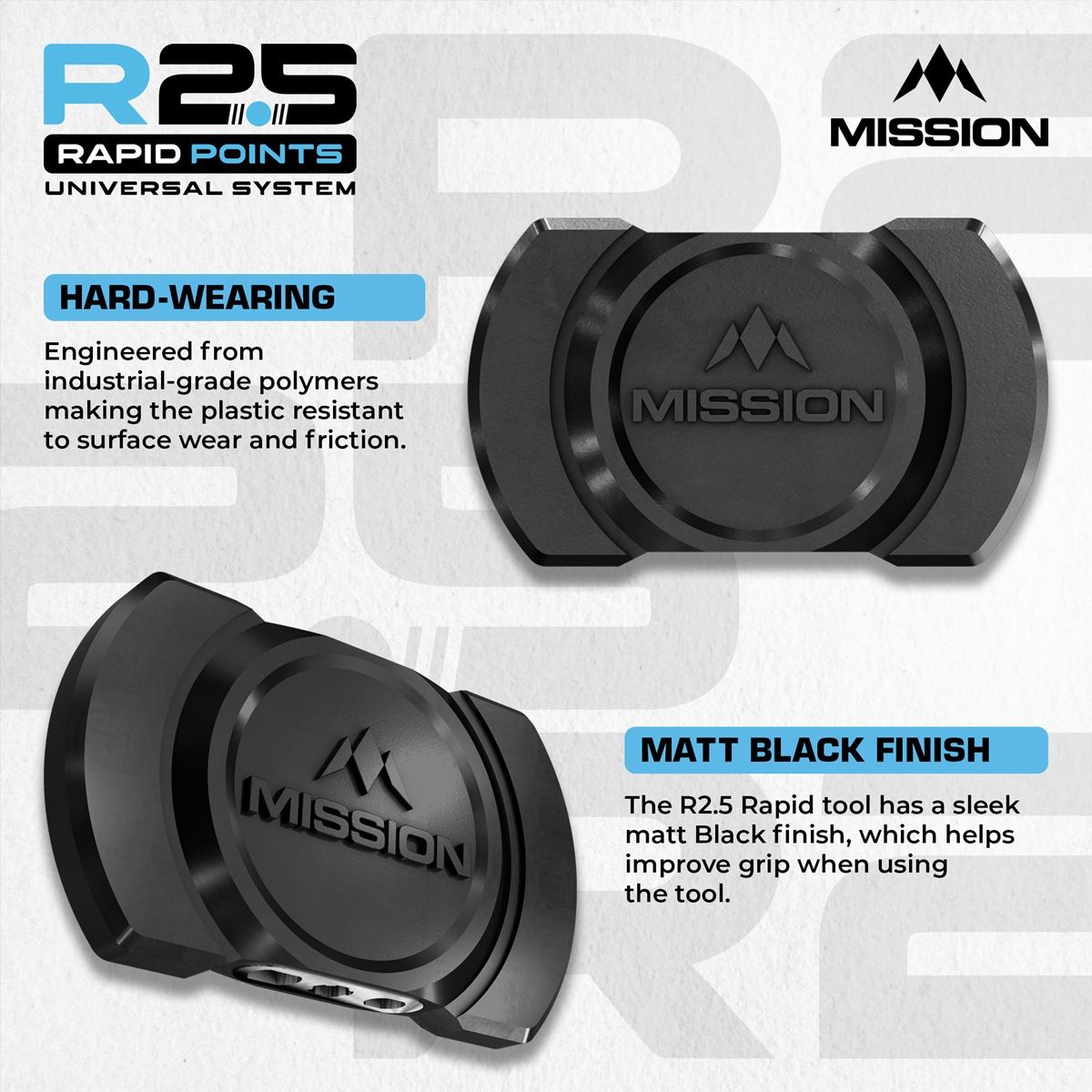 Mission R2.5 Rapid Point Tool Wechseltool Werkzeug Werkzeug