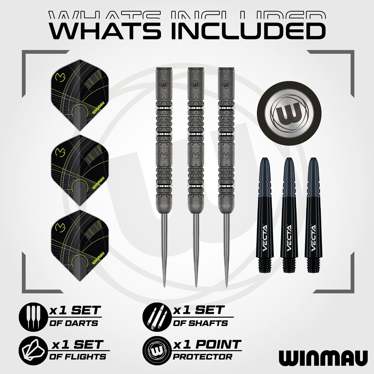 Winmau Michael van Gerwen MVG Signature Edition 90% Steeldarts 22/23/24 Gramm Steeldarts