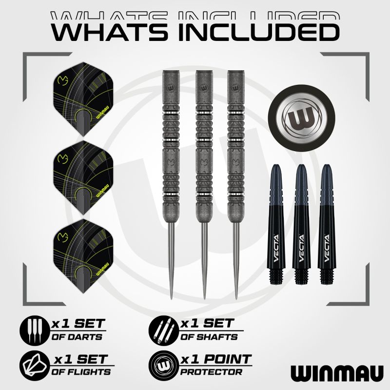 Winmau Michael van Gerwen MVG Signature Edition 90% Steeldarts 22/23/24 Gramm Steeldarts