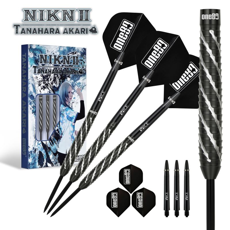 ONE80 Akari Tanahara V2 90% Steeldarts 23 Gramm Steeldarts