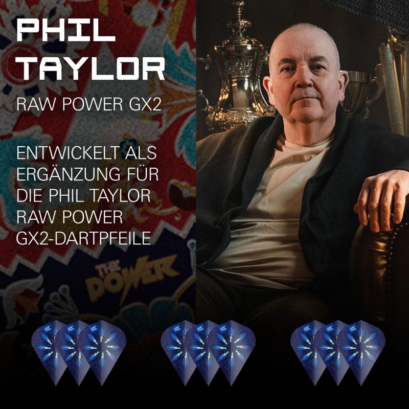 Target Pro Ultra Phil Taylor Power Gx2 Vapor S Flights