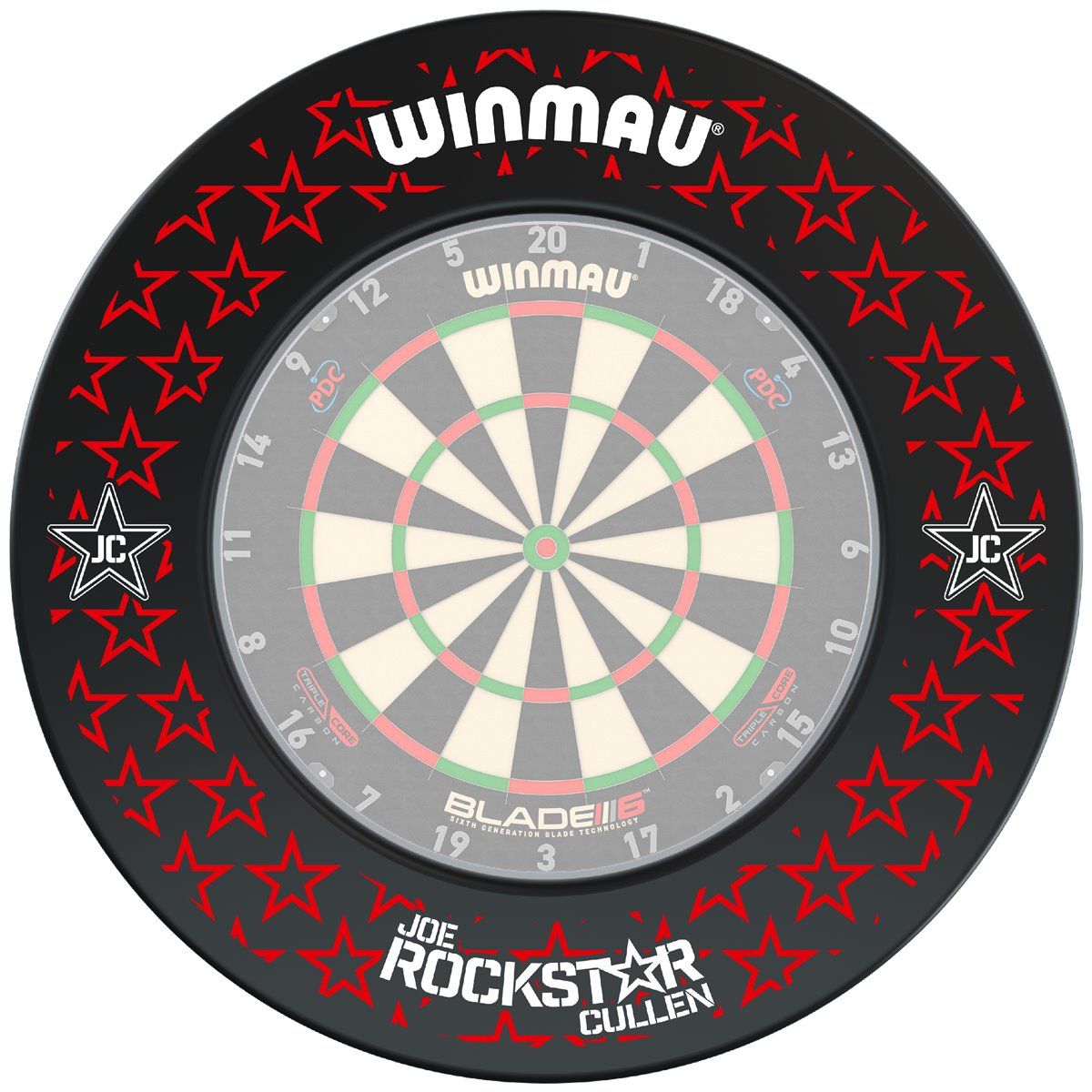 1 tlg. Winmau Joe Cullen Dart Catchring Dart Surround Auffangring