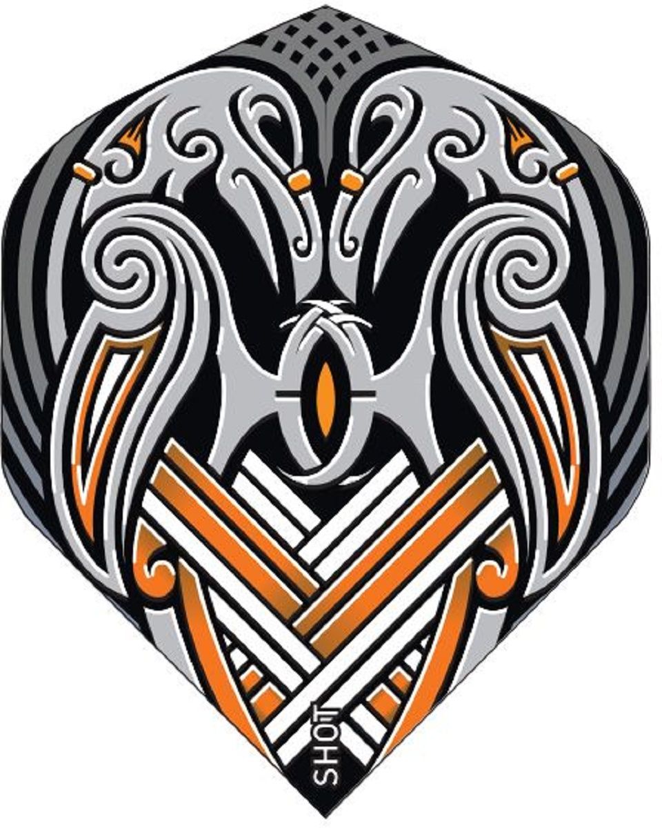 Shot! Raven Standard Schwarz Flights