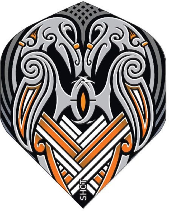Shot! Raven Standard Schwarz Flights