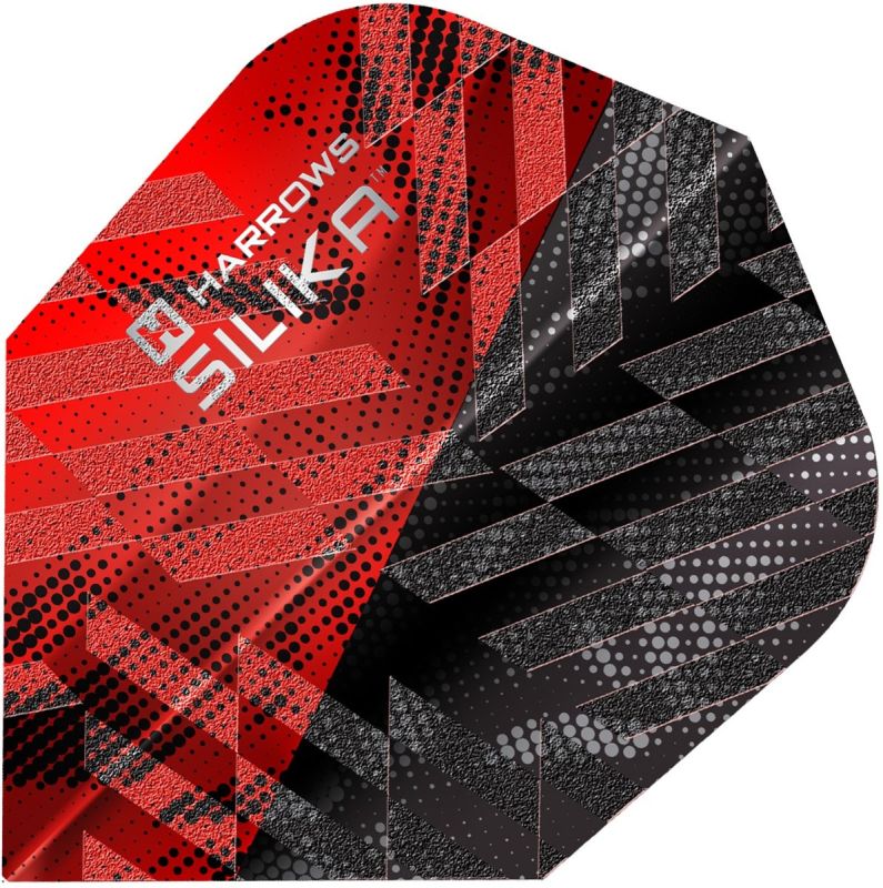 Harrows Silika Core 90 Red Dart Flights No6 Flights