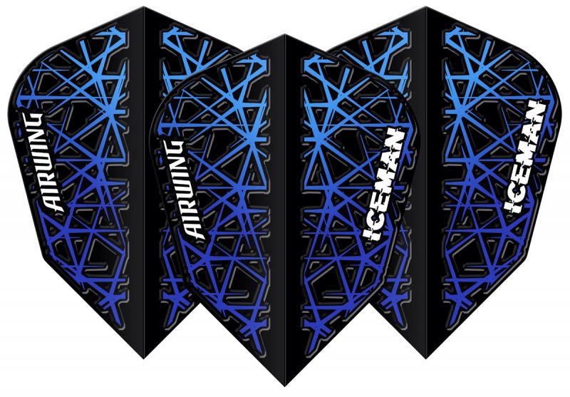 Reddragon Airwing Gerwyn Price Iceman Dart Flights V-Standard Flights