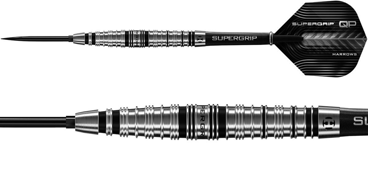 Harrows Supergrip QP Torpedo 90% Steeldarts 22/23/24 Gramm Steeldarts