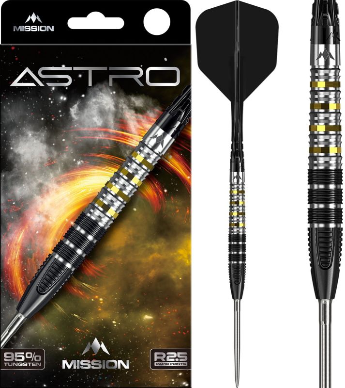 Mission Astro RP 95% Steeldarts 22/24 Gramm Steeldarts