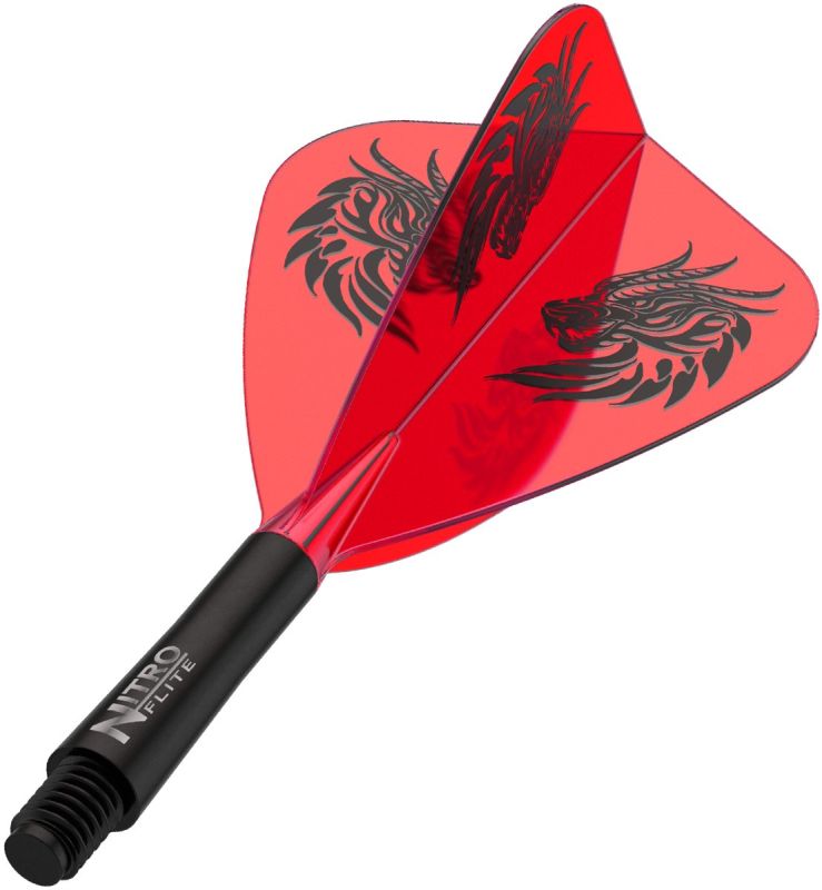 Reddragon Nitro Flite Jonny Clayton Integrated Flight/Shaft Kite Shafts