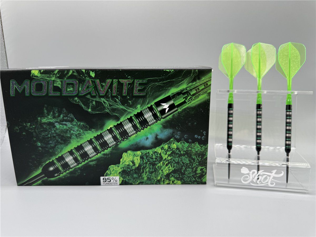 Mission Moldavite Black & Green 95% Steeldarts 23 Gramm Steeldarts