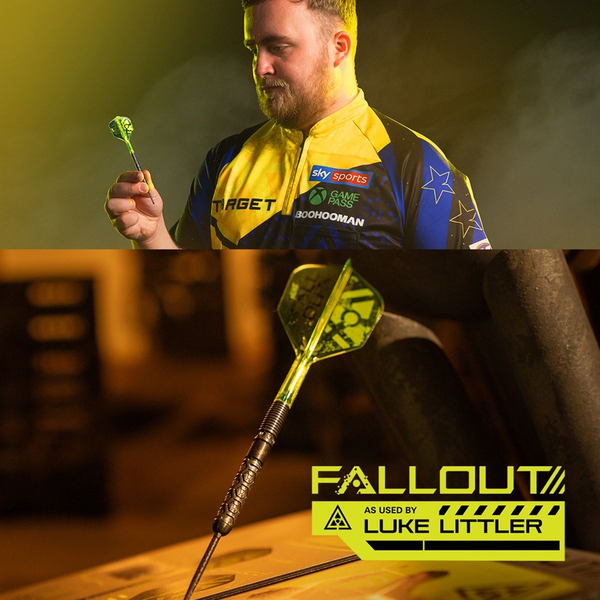 Target Luke Littler Fallout SP 90% Steeldarts 22/23/24 Gramm Steeldarts