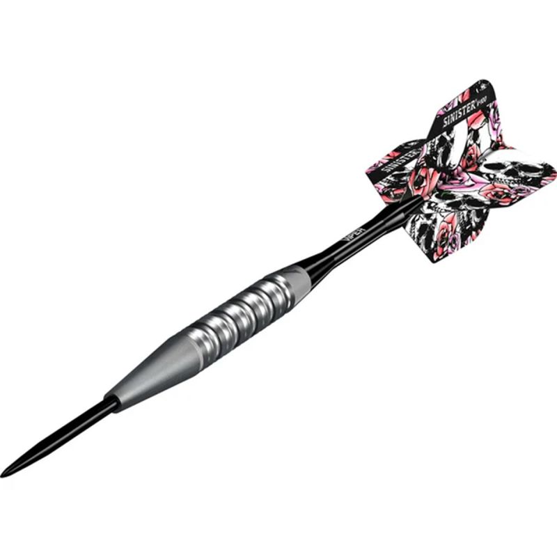 Viper Sinister S4 Sandblasted Reverse Cut 95% Steeldarts 22/24/26 Gramm Steeldarts