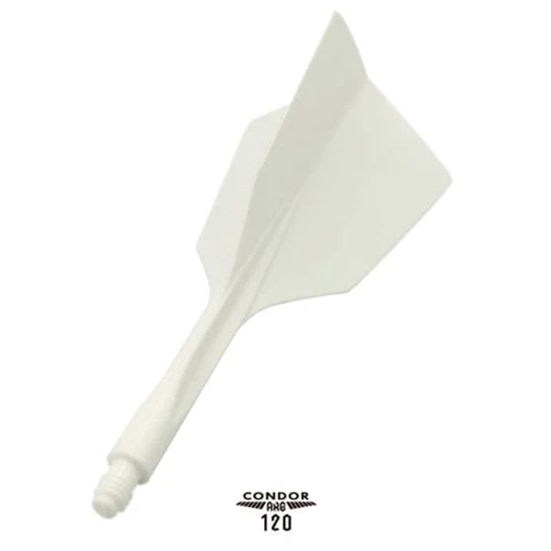 Condor Dart Flights Shafts AXE 120 Weiß Narrow Flights