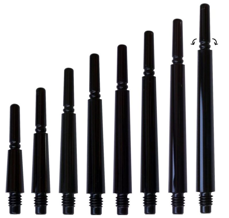 Cosmo Darts Fit Shafts Gear Normal Spinning Schwarz Shafts
