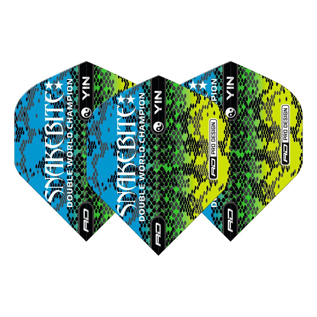 Reddragon Dartflight Ying Yang Peter Wright Rainbow Standard Flights