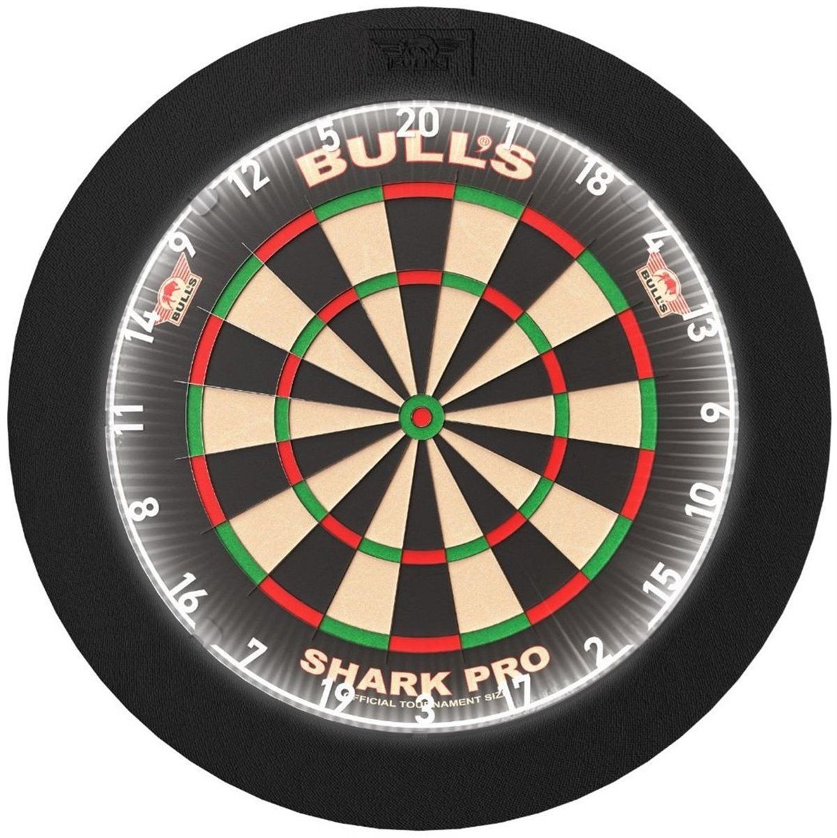 Bull's Lumo Led Surround Slim Schwarz Boardzubehör