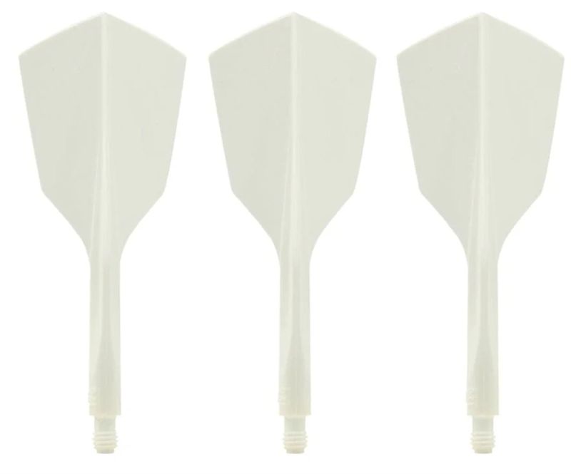 Condor Dart Flights Shafts AXE 120 Weiß Narrow Flights