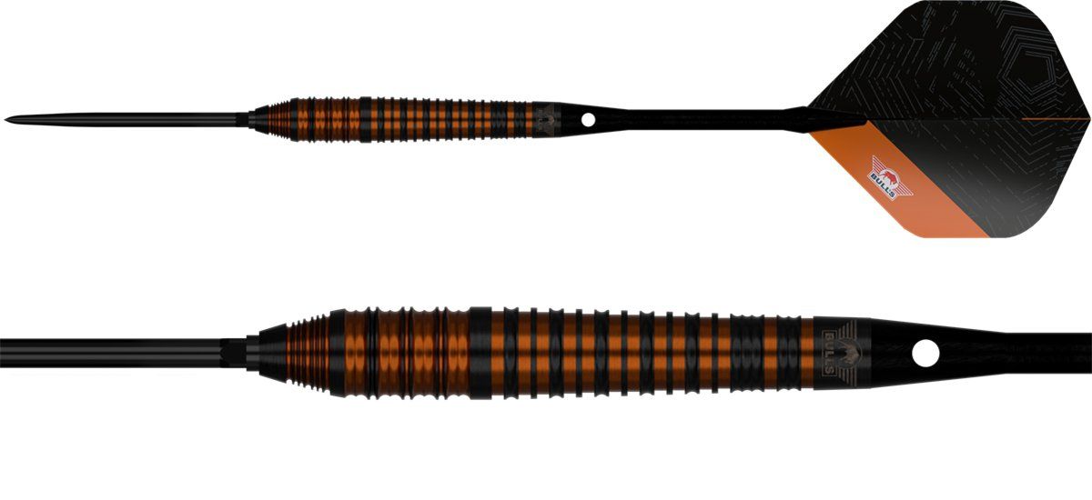 Bull´s Dirk van Duijvenbode Black CP 80% Steeldarts 22/24 Gramm Steeldarts