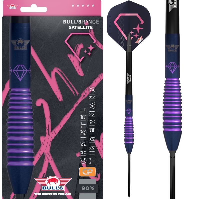 Bull´s Christel Timmermans E1 CP 90% Steeldarts 25 Gramm Steeldarts