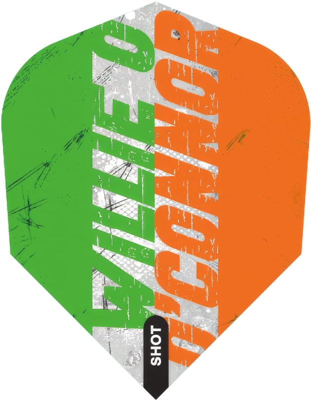 Shot! Players Series Willie O´Connor Flights No.6 Shape Flights