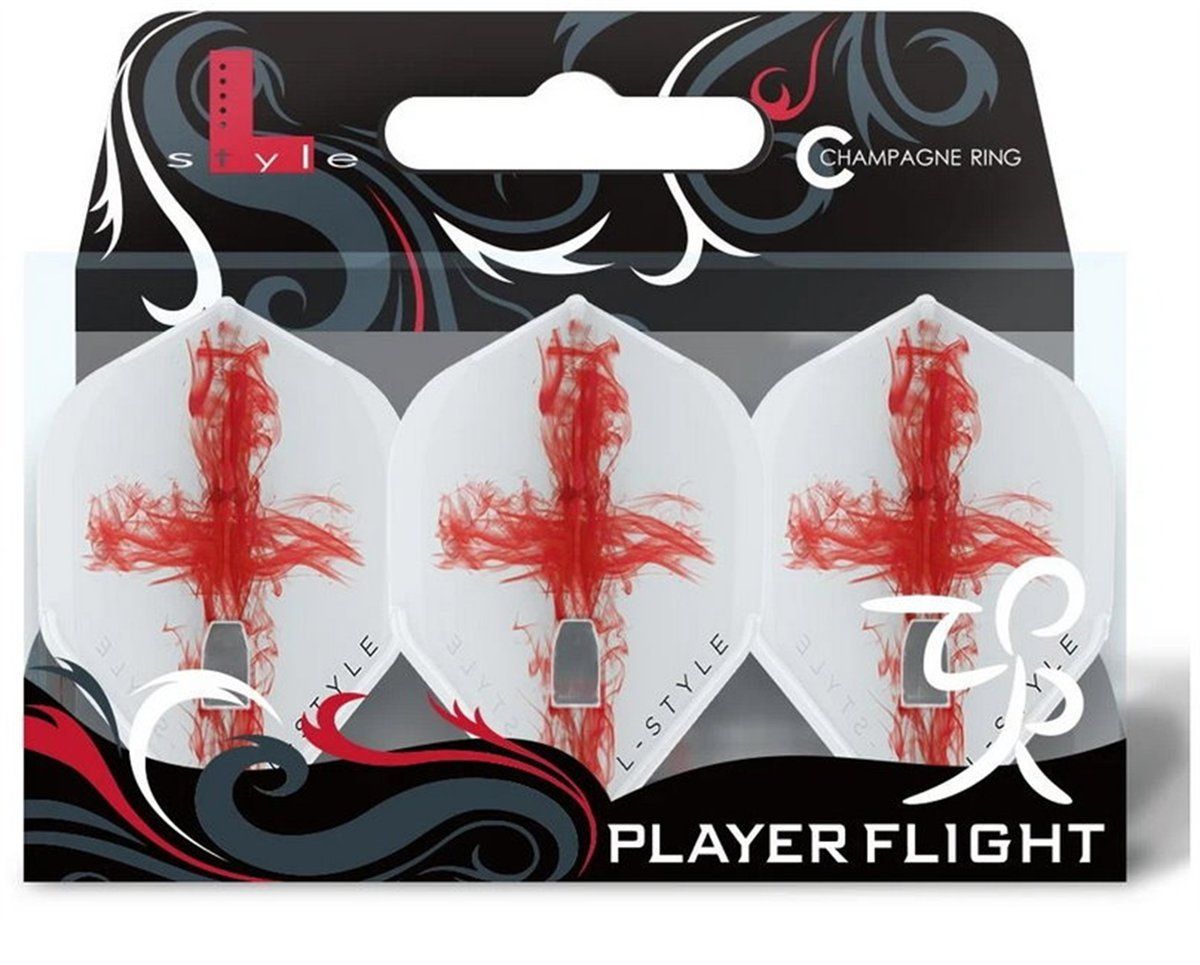 L-Style Signature Flights Pro Beau Greaves Clear Standard L1 Flights