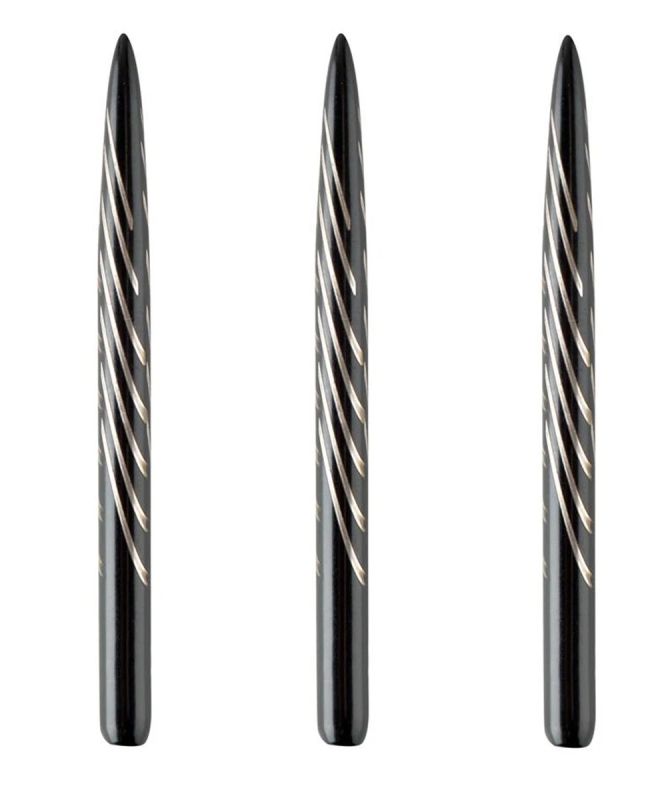 One80 Aztech Steel Dart Spitze Typ C Black 32/34/36 mm Wechselspitzen