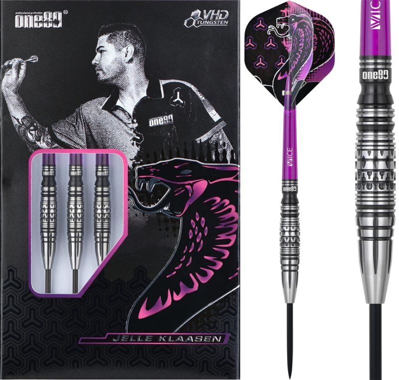 ONE80 Jelle Klaasen V3 90% Steeldarts 23 Gramm Steeldarts