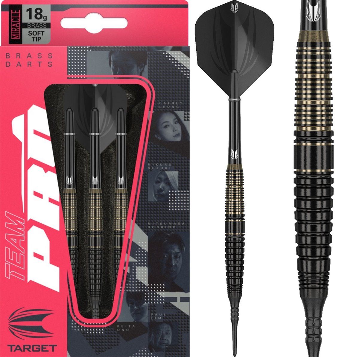 Target Team Pro Mikuru Suzuki Softdarts 18 Gramm Softdarts