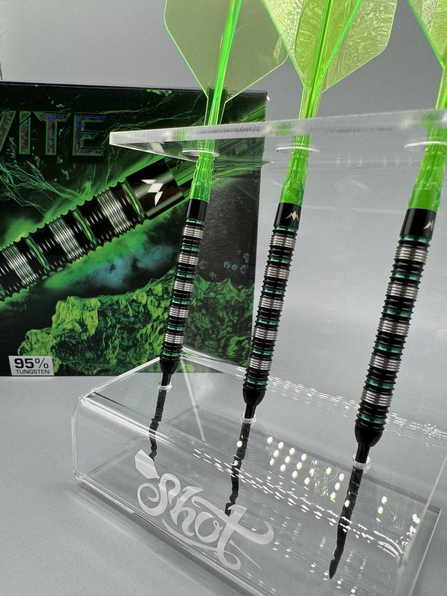 Mission Moldavite Black & Green 95% Steeldarts 23 Gramm Steeldarts