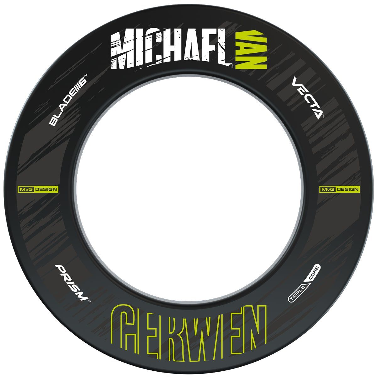 1 tlg. Winmau MvG Retro Dart Catchring Dart Surround Auffangring