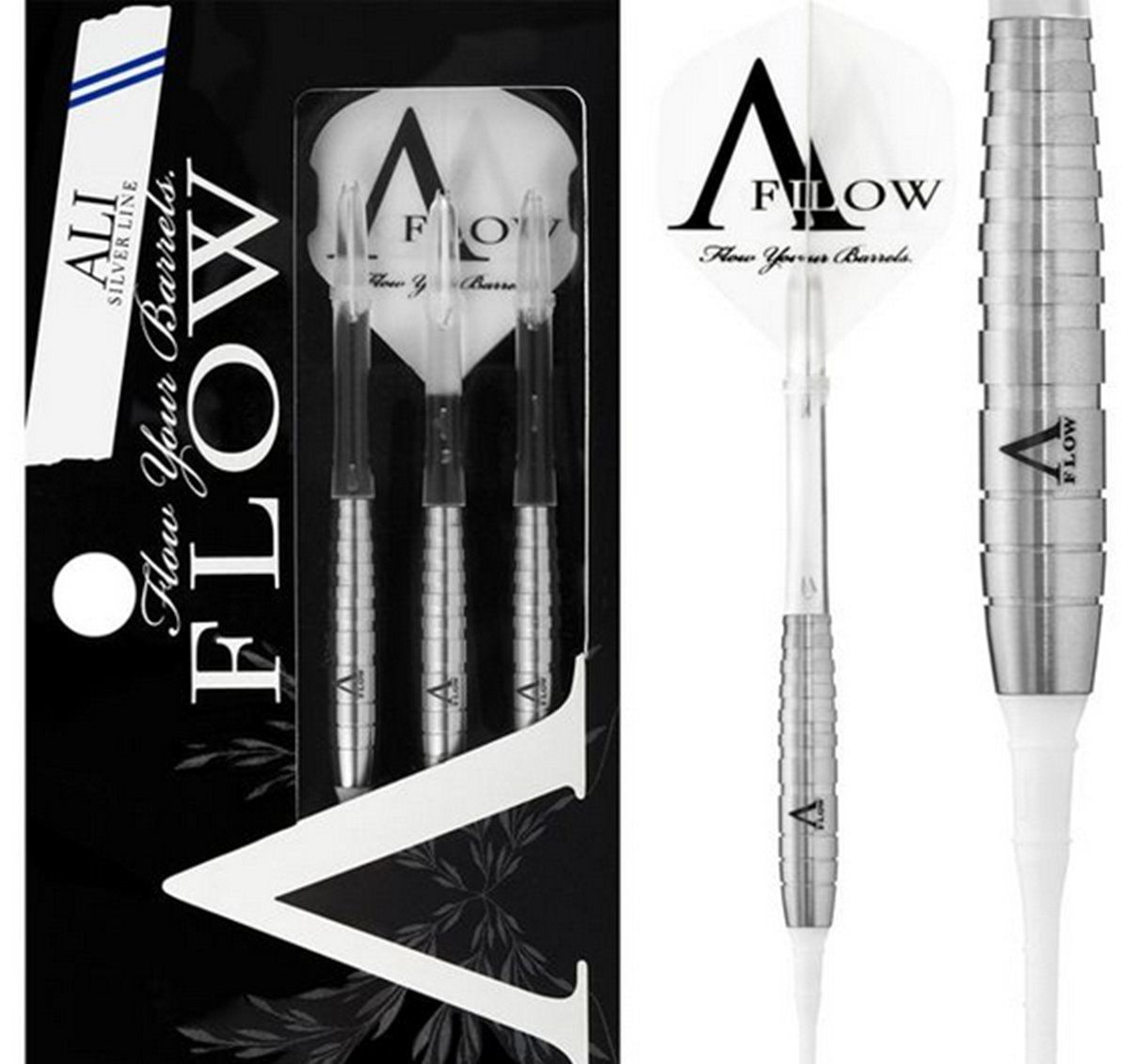 Dynasty A-Flow Silver Line ALI 80% Softdarts 16,5 Gramm Softdarts