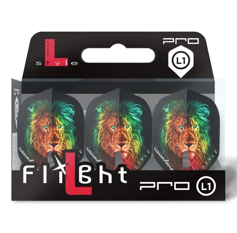 L-Style Champagne Flights Pro Dominik Grüllich Black L1 Standard Flights