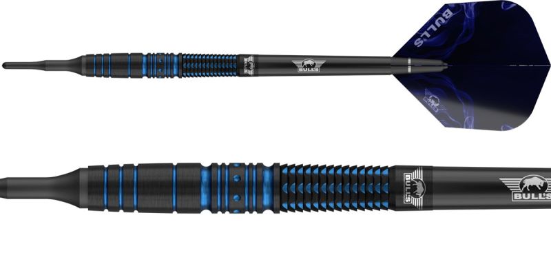 Bull´s Smoke Blue Frost 90% Softdarts 20 Gramm Softdarts