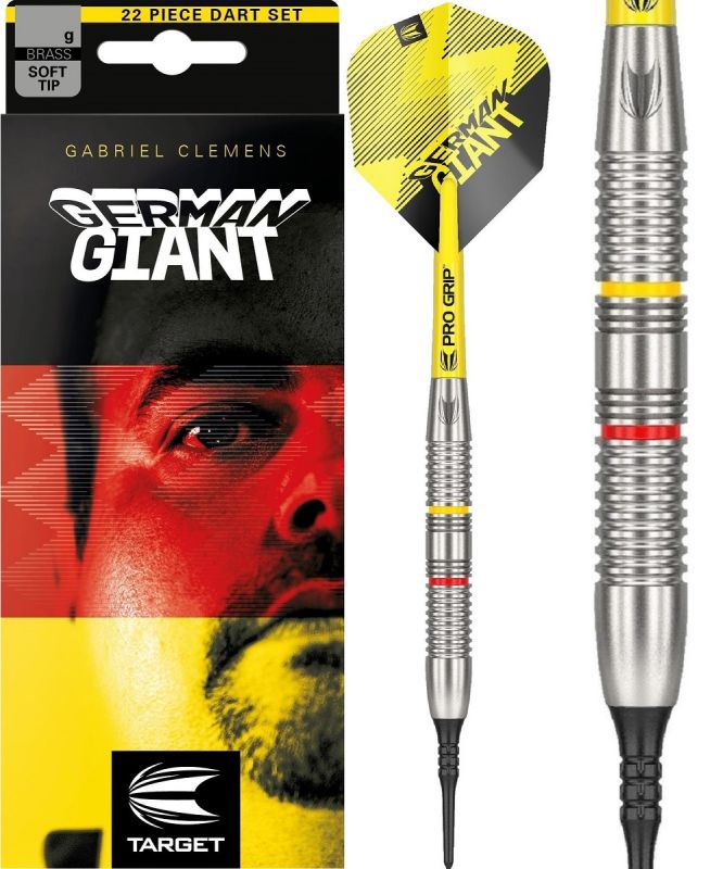 Target Gabriel "German Giant" Clemens Softdarts Brass 18 Gramm Softdarts