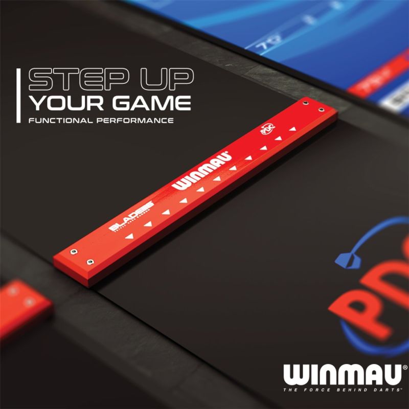Winmau Dartmatte Pro-Zone Teppich Blade Soft mit Oche Dart Schutzmatte