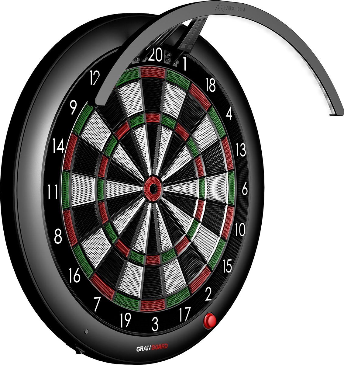 Mission Torus ST Lighting System LED Licht für Softtip Dartboards Dartscheiben Boardzubehör