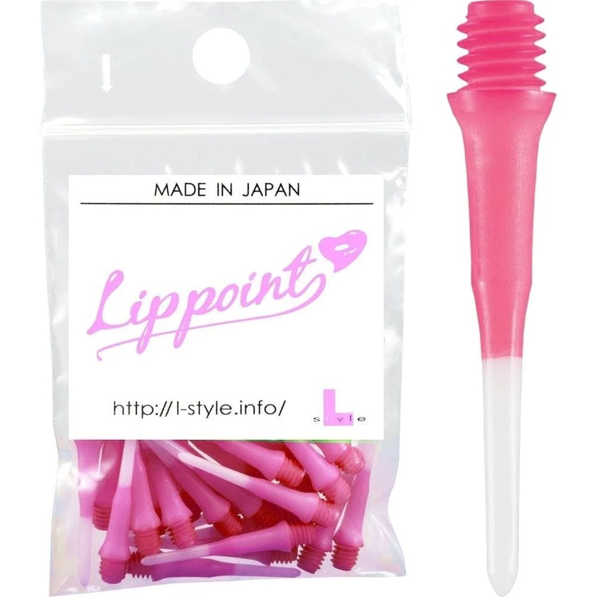 L-Style TwoTone Lang Lippoint Soft Dart Spitzen