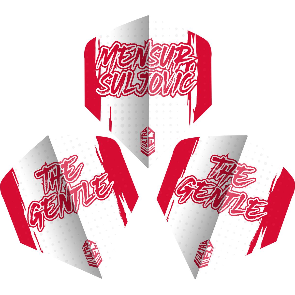 Unicorn UltraFly 100 Player Mensur Suljovic Big Wing Flights