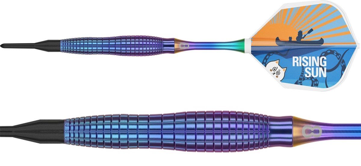 Target Haruki Muramatsu Rising Sun Premium Limited Edition G7 95% 4BA Sleek 22 Gramm Softdarts