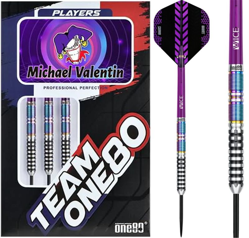ONE80 Michael Valentin Signature Steeldarts 19/22 Gramm Steeldarts