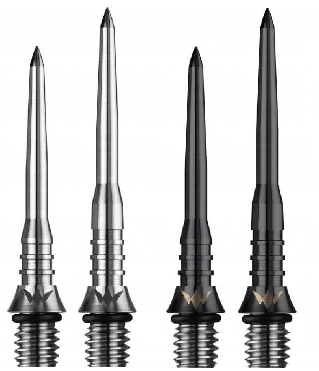 Mission Titan Pro Ti Conversion Points 26/30 MM GROOVED Schraubspitzen 2BA Gewinde Schraubspitzen Tips